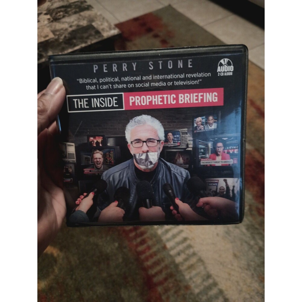 The Inside Prophetic Briefing Perry Stone CD 2 CDs Audio Book Biblical